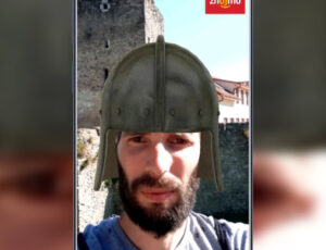 ZNOJMO [fanouškovská aplikace, která pomocí rozpoznání obličeje umístí na hlavu historické předměty (fotorealistické PBR modely)]